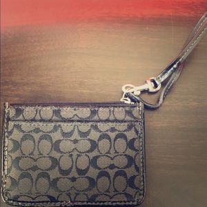 Coach Card Holder Wristlet